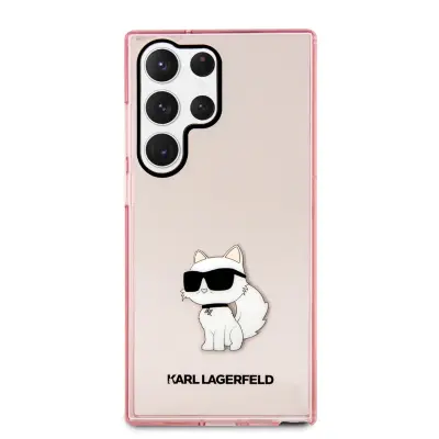 Ovitek KARL LAGERFELD KLHCS23LHNCHTCP, Samsung Galaxy S23 Ultra, oza