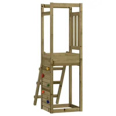 vidaXL Zunanje igralo 53x46,5x169 cm impregnirana borovina