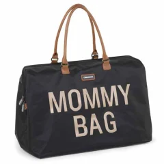 CHILDHOME Previjalna torba Mommy Bag črna iz oksforda in najlona