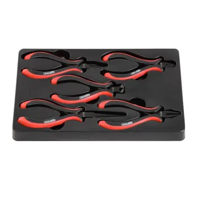 KS TOOLS ESD Precizne Klešče, 5 Kosov, 125 – 150 mm