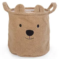 CHILDHOME Košara Teddy 30x30x30 cm bež