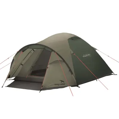 Easy Camp Šotor Quasar 300 za 3 osebe rustikalno zelen