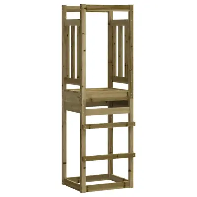 vidaXL Igralni stolp 53x46,5x169 cm impregnirana borovina