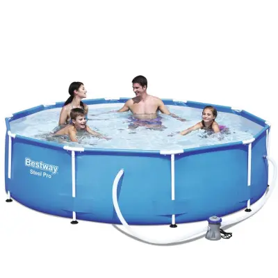 Bestway Bazen Sirocco komplet okrogel moder 305 cm 56408