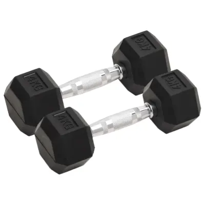 vidaXL Uteži 2 kosa 8 kg lito železo