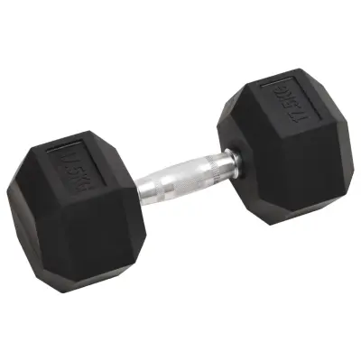 vidaXL Utež 17,5 kg lito železo
