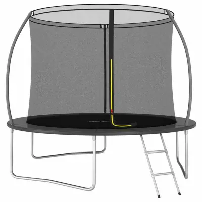 vidaXL Trampolin komplet okrogel 305x76 cm 150 kg