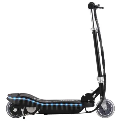 vidaXL Električni skiro LED 120 W črn