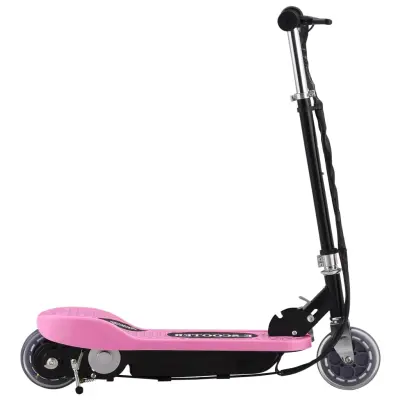 vidaXL Električni skiro 120 W roza
