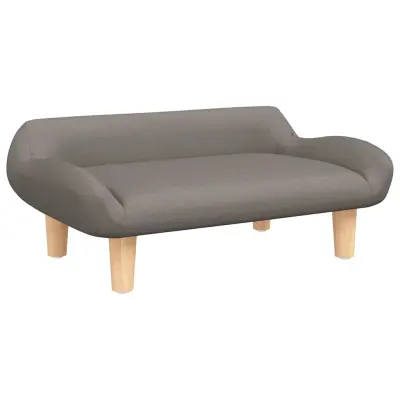 vidaXL Pasja postelja taupe 70x40x24 cm blago