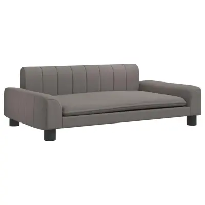 vidaXL Pasja postelja taupe 90x53x30 cm blago