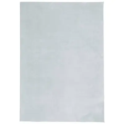 vidaXL Preproga s kratkimi vlakni mehka pralna modra 140x200 cm