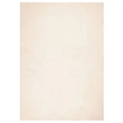 vidaXL Preproga s kratkimi vlakni mehka pralna bež 160x230 cm