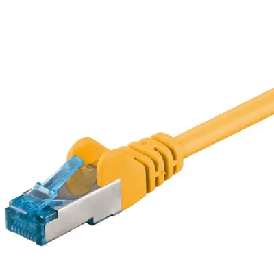 GOOBAY S/FTP CAT 6A patch 1m rumeni mrežni kabel