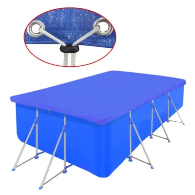 vidaXL Pokrivalo za bazen PE pravokotno 90 g/m2 540 x 270 cm