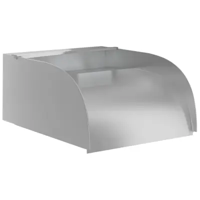 vidaXL Slap z LED lučmi 30x34x14 cm nerjaveče jeklo 304