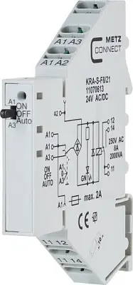 Metz Connect priključni modul KRA-S-F8/21 1W