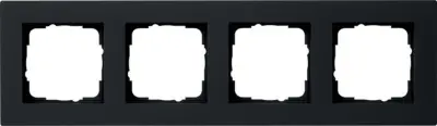 Gira pokrovni okvir 4f. bw 0214095