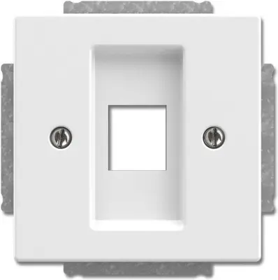 Busch-Jaeger Sredinska plošča studio bela 2561-84