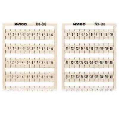 WAGO GmbH & Co. KG Sistem za označevanje WMB 793-505