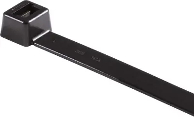 50 kosov. HellermannTyton kabelske vezalke LK5-W-BK