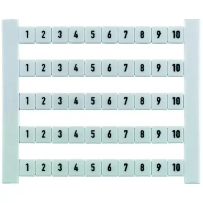 500 kosov. Weidmüllerjev označevalec priključkov DEK 5 FS 51-100