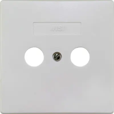 Wisi pokrovna plošča z dvema luknjama DW42