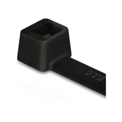 100 kosov. HellermannTyton kabelske vezalke T80I-W-BK