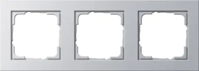 Gira okvir za pokrov 3gang aluminij 021325