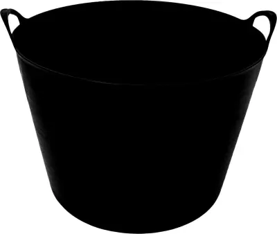 PROLINE črn gradbeni zaboj, 27l