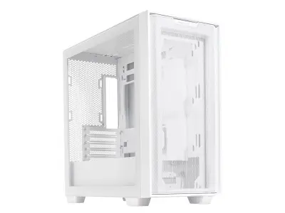 Belo ohišje iz kaljenega stekla Micro-Atx za Asus A21