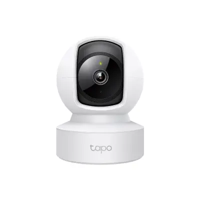 TP-LINK Tapo C212 dnevna/nočna Pan/Tilt 2K 3MP Wi-Fi bela nadzorna kamera