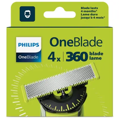 PHILIPS QP440/50 Oneblade rezila, 4 kosi