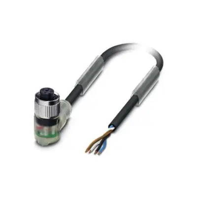 Phoenix Contact Kabel za senzorje in aktuatorje z navojem M12, 4p, 10 m SAC4P10,0PVC/M12FR3L