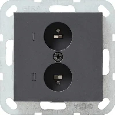 Gira stereo vtičnica anth System55 040228