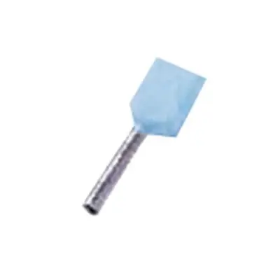 Intercable Tools Dvojni zaključek žice 2x0,25qmm svetlo modre barve ICIAE0258Z