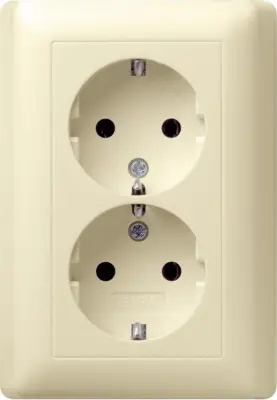 Gira Schuko dvojna vtičnica ds. cws-gl 078001