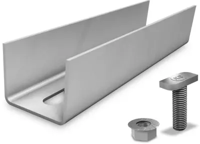 K2 Systems Komplet priključkov za tirnice Light + UltraLight 1004107