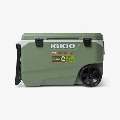 IGLOO Ecocool Latitude 90, 85L, zelena prenosna hladilna skrinja