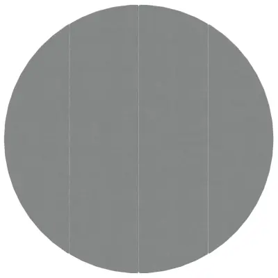 vidaXL Podloga za bazen svetlo siva Ø428 cm poliestrski geotekstil