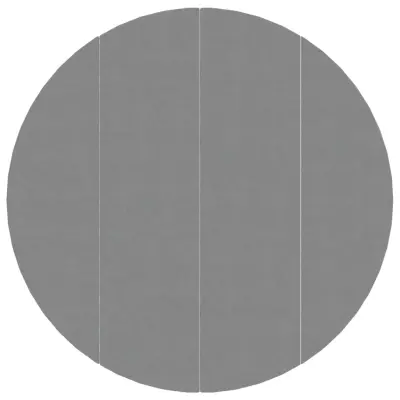 vidaXL Podloga za bazen svetlo siva Ø500 cm poliestrski geotekstil