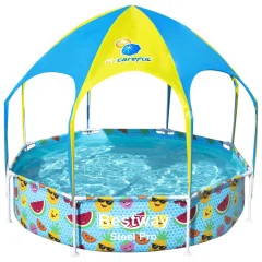Bestway Prostostoječi bazen za otroke Steel Pro UV Careful 244x51 cm