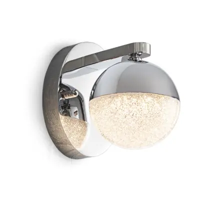 Sfere LED stenska svetilka 1L D12