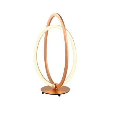 Ocellis LED namizna svetilka, rose zlato