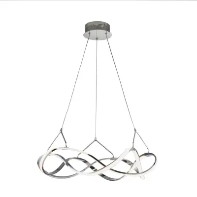 Molly LED obesek svetilka D53, Chrome