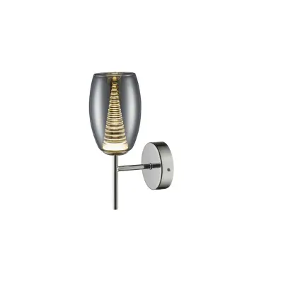 Meglica stenska svetilka 1l LED, krom