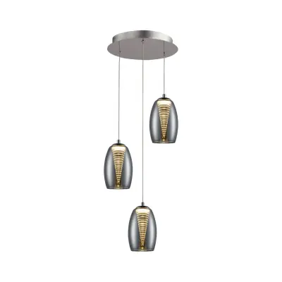 Obesek za meglo 3l LED, krom