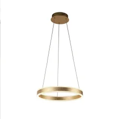 Helia LED obeska svetilka, zlata, 50
