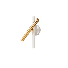 Varas Wall Lamp Gold/White 3L