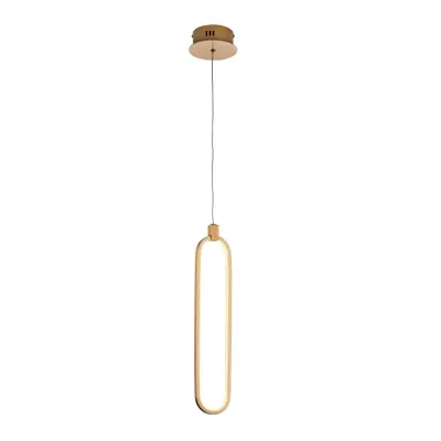 Colette LED obesek žarka 1l rose zlato